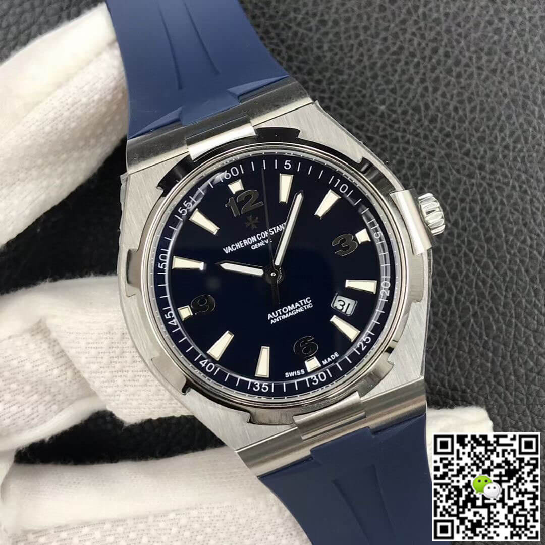 Replica Vacheron C0nstan1n Overseas 47040 1:1 Best Edition 8F Factory Blue Dial