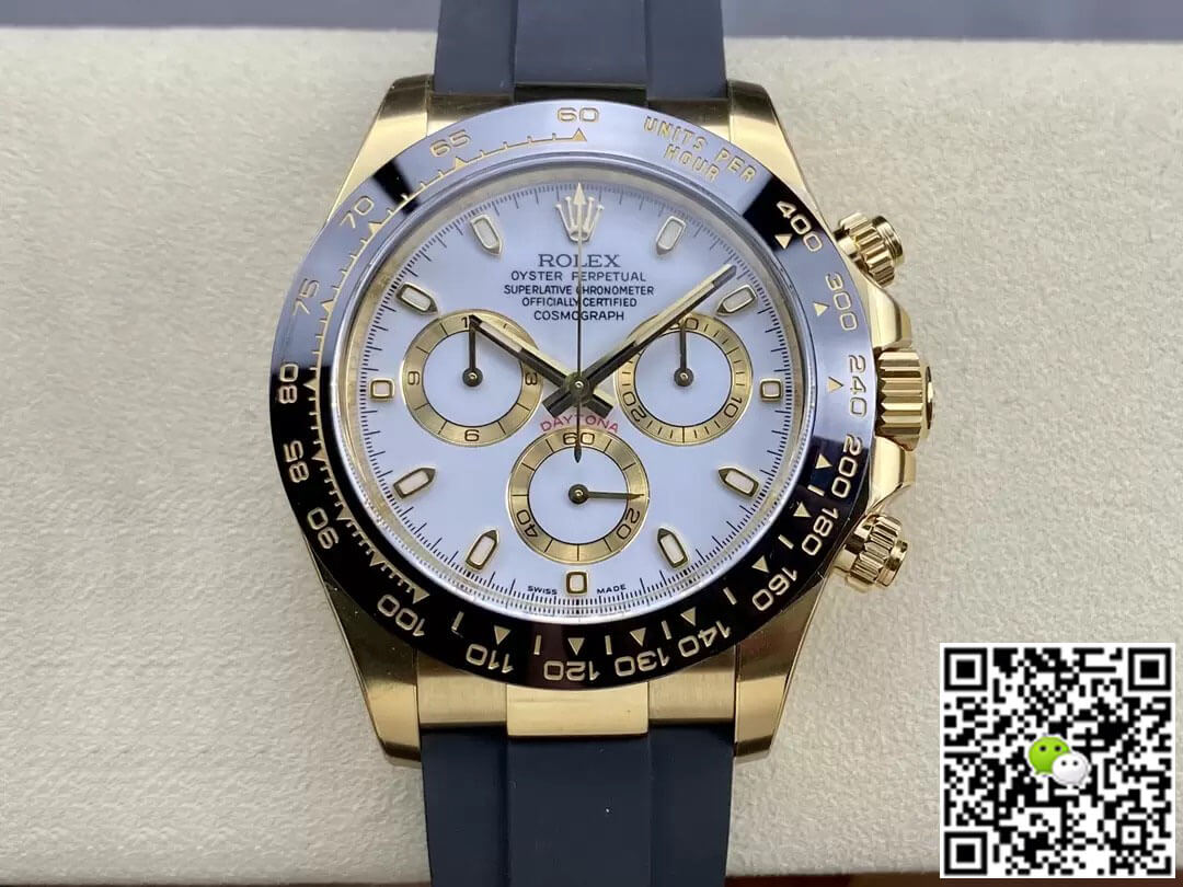 Replica R01ex Cosmograph Daytona M116518LN-0041 1:1 Best Edition Clean Factory White Dial