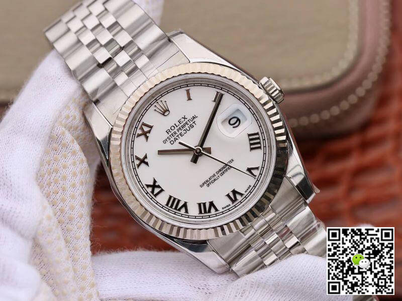 Replica R01ex Datejust 116234 36mm 1:1 Best Edition White Dial
