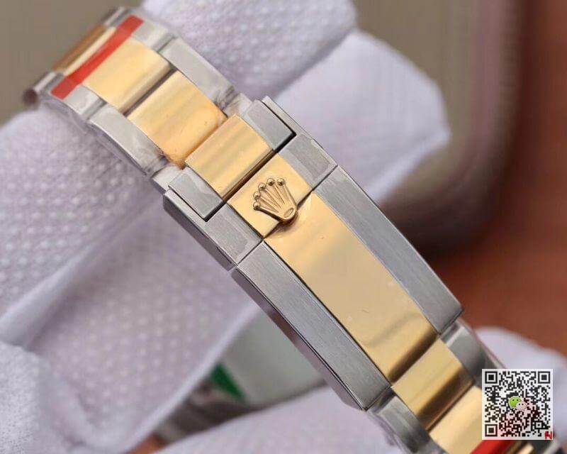 Replica R01ex GMT Master II 116713 LN 40mm EW Factory 1:1 Best Edition Swiss ETA2836 Stainless Steel Two Tone Bracelet