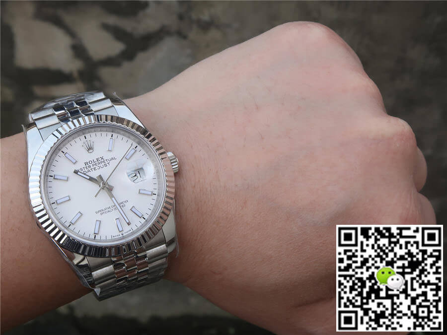 Replica R01ex Datejust 36MM 1:1 Best Edition GM Factory White Dial