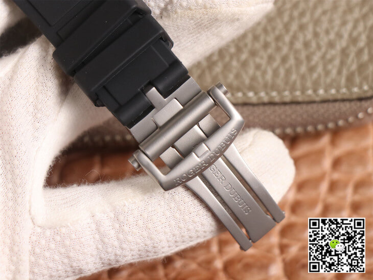 Replica Roger Dubuis Excalibur Spidr RDDBEX0479 1:1 Best Edition JB Factory Tourbillon Black Strap