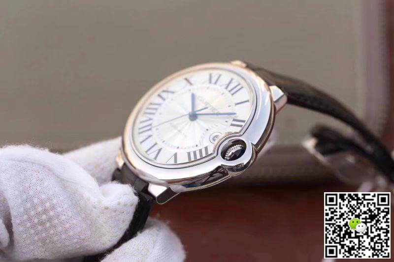 Replica Ballon Bleu De Ca*t1er 42 WGBB0018 V9 Factory Mechanical Watches 1:1 Best Edition Swiss ETA2824-2 Platinum Wrapped