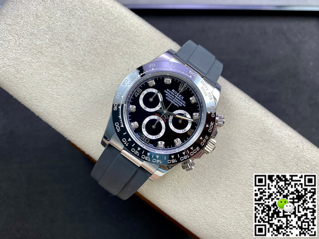 Replica R01ex Daytona M116519LN-0025 1:1 Best Edition BT Factory Black Dial