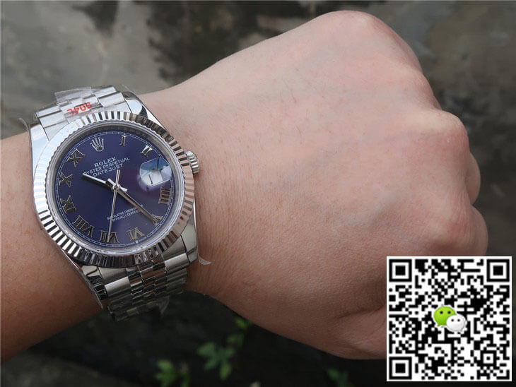 Replica R01ex Datejust 36MM 1:1 Best Edition GM Factory Blue Dial
