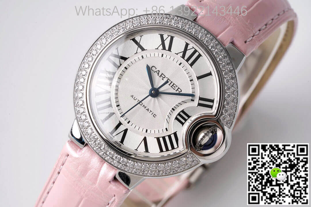 Replica Ballon Bleu De Ca*t1er 33MM WE902067 1:1 Best Edition AF Factory Silver Dial
