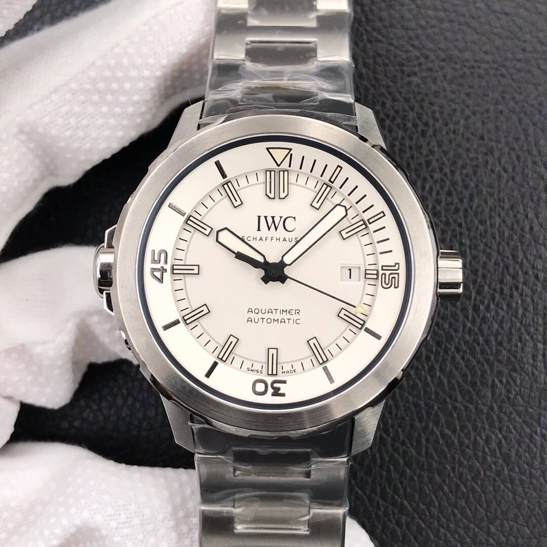Replica IWC Aquatimer IW329004 1:1 Best Edition V6 Factory Silver White Dial