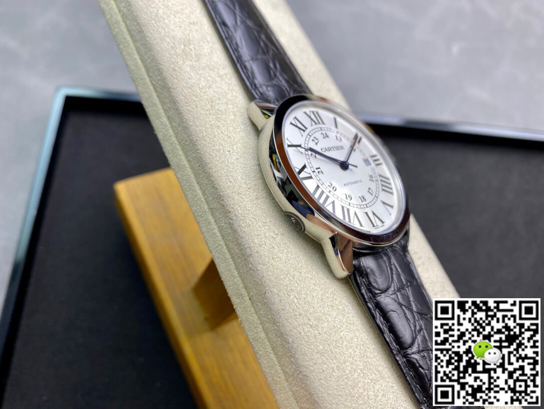 Replica RONDE DE Ca*t1er W6701010 1:1 Best Edition AF Factory White Dial