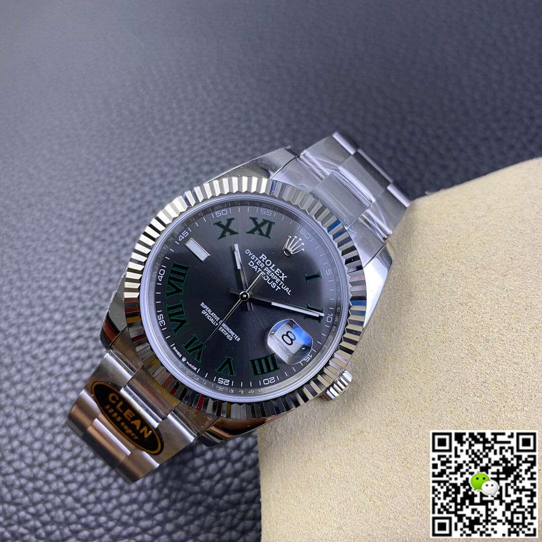 Replica R01ex Datejust M126334-0021 1:1 Best Edition Clean Factory Grey Dial
