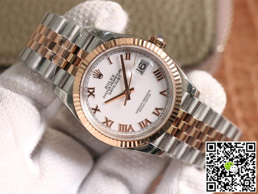 Replica R01ex Datejust M126231-0015 1:1 Best Edition EW Factory White Dial