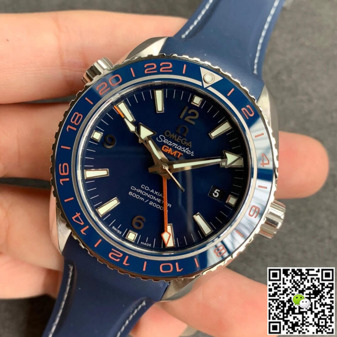 Replica 0me*ga Seamaster 232.32.44.22.03.001 1:1 Best Edition VS Factory Blue Dial