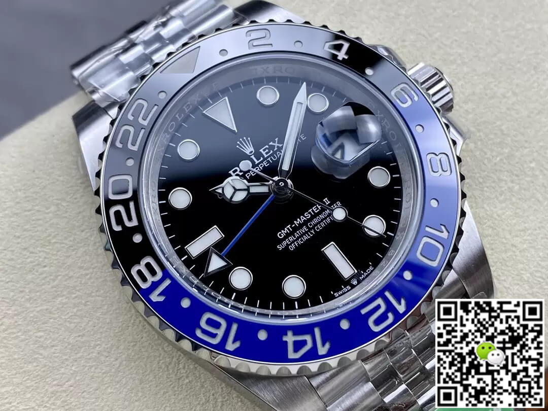Replica R01ex GMT Master II M126710BLNR-0002 1:1 Best Edition C+ Factory Ceramic Bezel