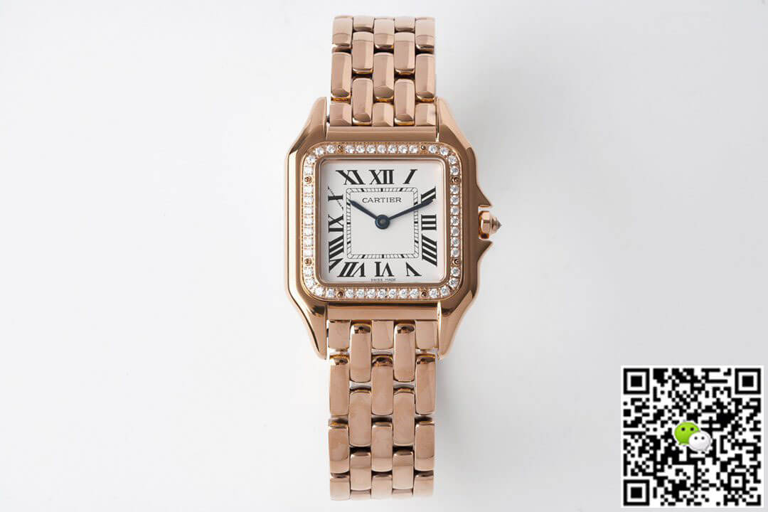 Replica Panthere De Ca*t1er WJPN0009 27MM 1:1 Best Edition BV Factory Rose Gold
