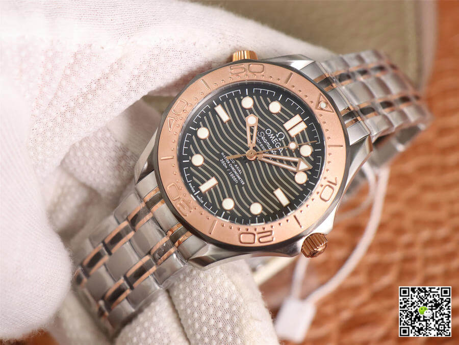 Replica 0me*ga Seamaster Diver 300M 210.60.42.20.99.001 1:1 Best Edition OM Factory Titanium Metal
