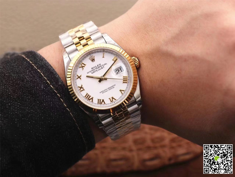 Replica R01ex Datejust M126233-0029 1:1 Best Edition White Dial