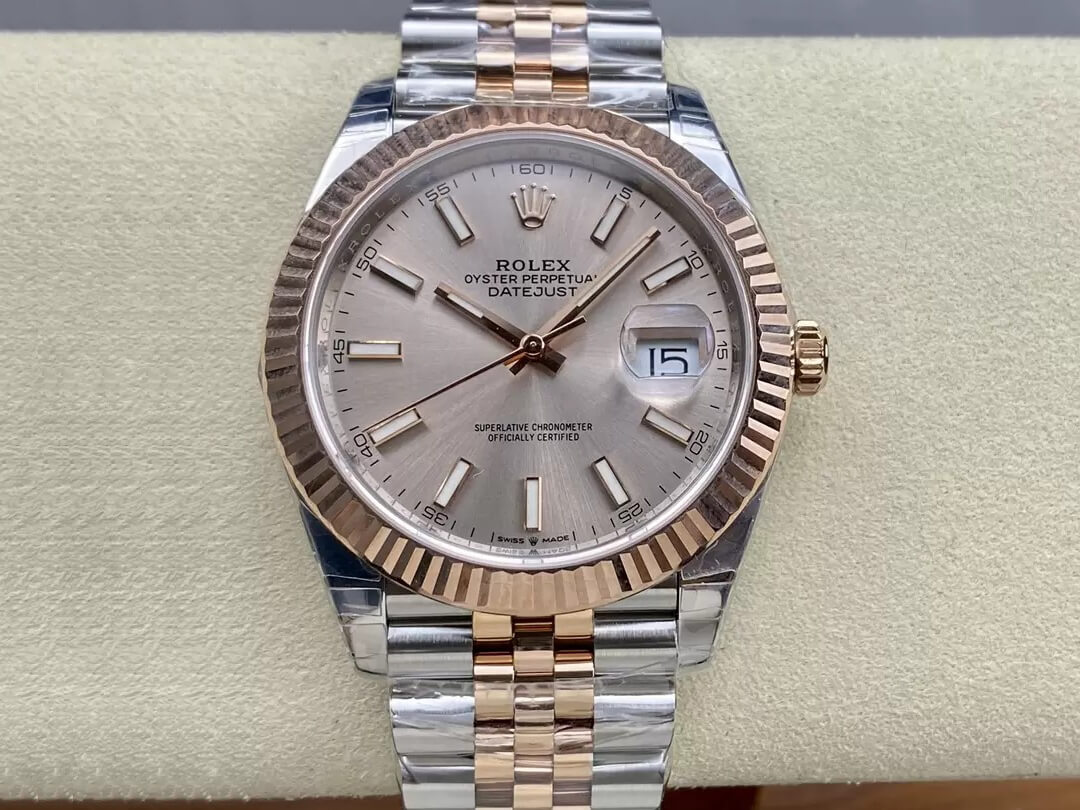Replica R01ex Datejust M126331-0010 1:1 Best Edition VS Factory Rose Gold