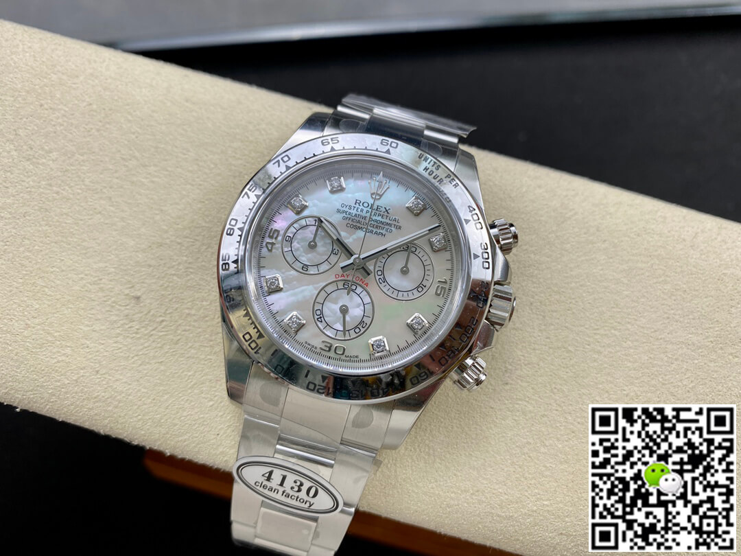 Replica R01ex Cosmograph Daytona M116509-0064 1:1 Best Edition Clean Factory Mother-of-pearl Dial