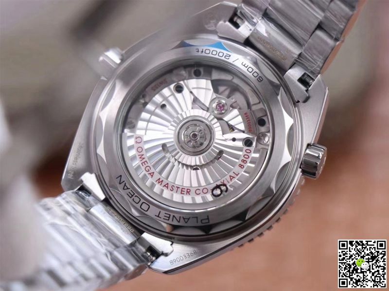 Replica 0me*ga Seamaster 215.30.40.20.04.001 Planet Ocean 600M 1:1 Best Edition VS Factory White Dial Swiss ETA8800