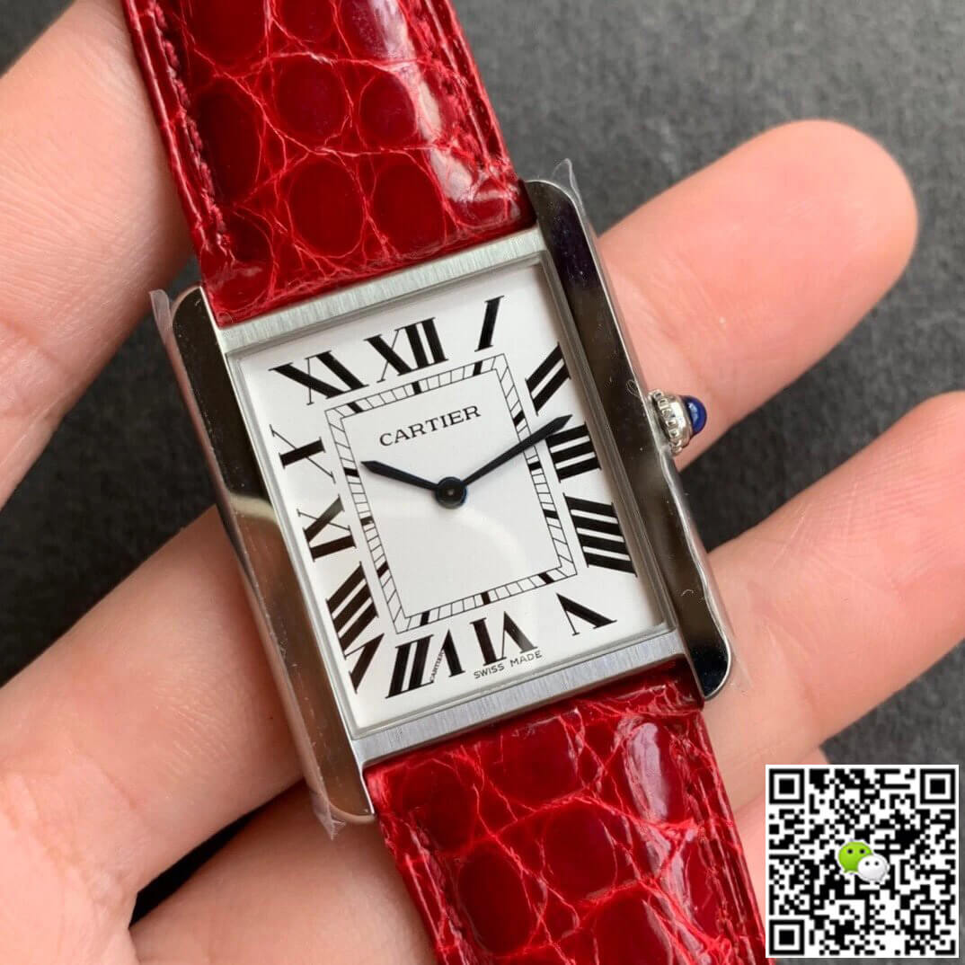 Replica Ca*t1er Tank W5200005 1:1 Best Edition K11 Factory White Dial