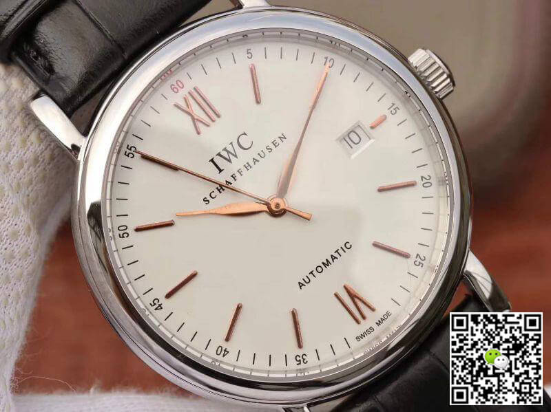 Replica IWC Portofino IW356501 MKS Factory 1:1 Best Edition Swiss ETA2892 White Dial