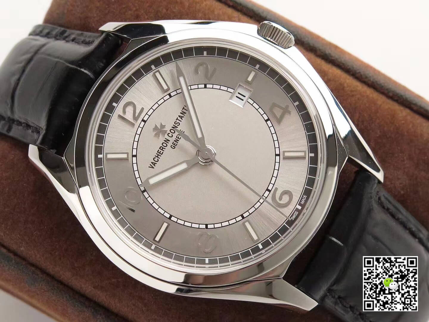 Replica Vacheron C0nstan1n Fiftysix 4600E/000A-B442 1:1 Best Edition ZF Factory Grey Dial
