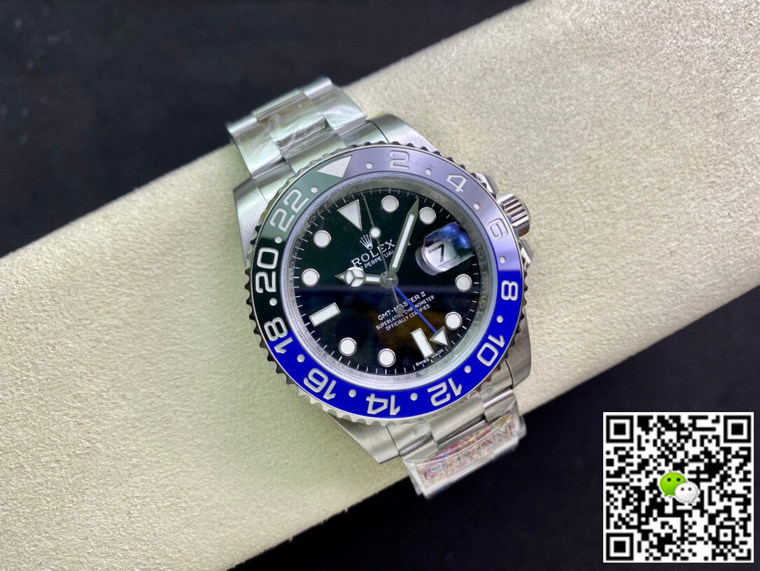 Replica R01ex GMT Master II 116710BLNR-78200 1:1 Best Edition Clean Factory Black Dial