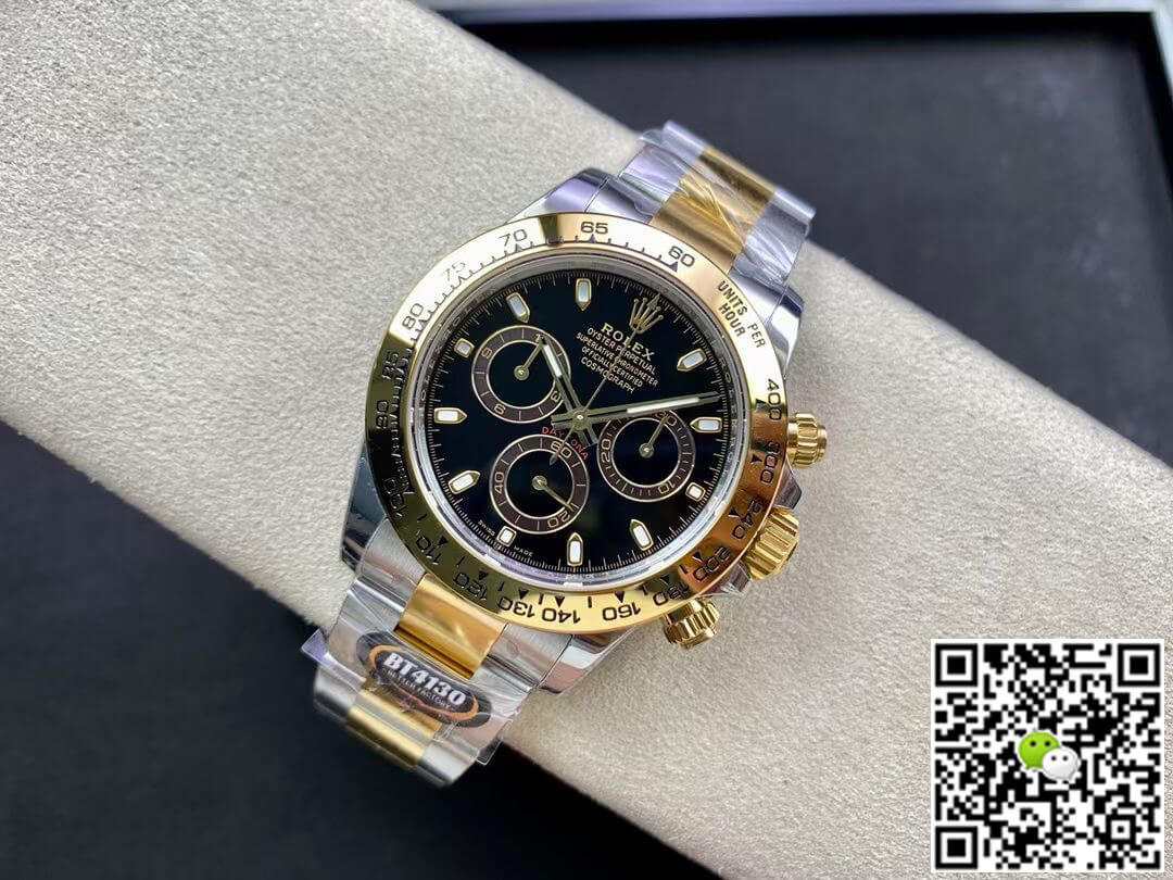 Replica R01ex Daytona M116503-0004 1:1 Best Edition BT Factory Black Dial