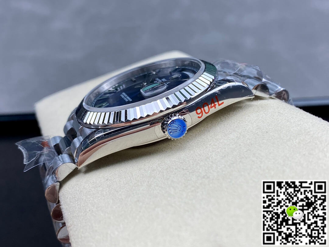 Replica R01ex Day Date M228236-0007 1:1 Best Edition GM Factory V2 Blue Dial