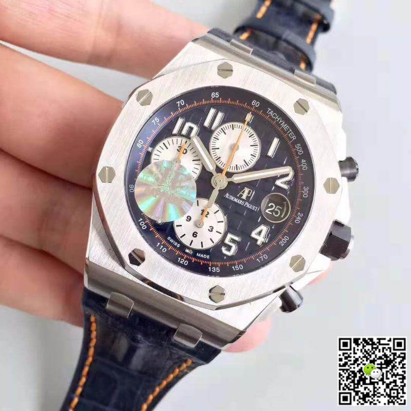 Replica Audemars P1g*et Royal Oak Offshore 26470ST.OO.A027CA.01 JF Factory 1:1 Best Edition Swiss ETA3126 Blue Dial