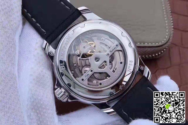 Replica Blancpain Fifty Fathoms Tourbillon 5025-1530-52 1:1 Best Edition Swiss Tourbillon S*perlumed Black Dial