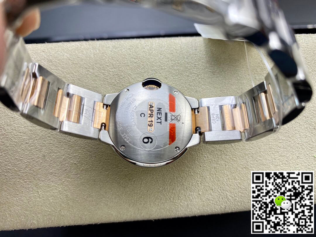 Replica Ballon Bleu De Ca*t1er 28MM W3BB0005 1:1 Best Edition V6 Factory D1am0nd Dial