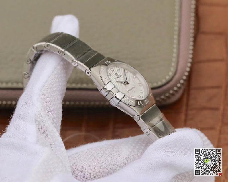 Replica 0me*ga Constellation Quartz Ladies 123.10.27.60.55.001 TW Factory 1:1 Best Edition Swiss Eta Quartz 1376