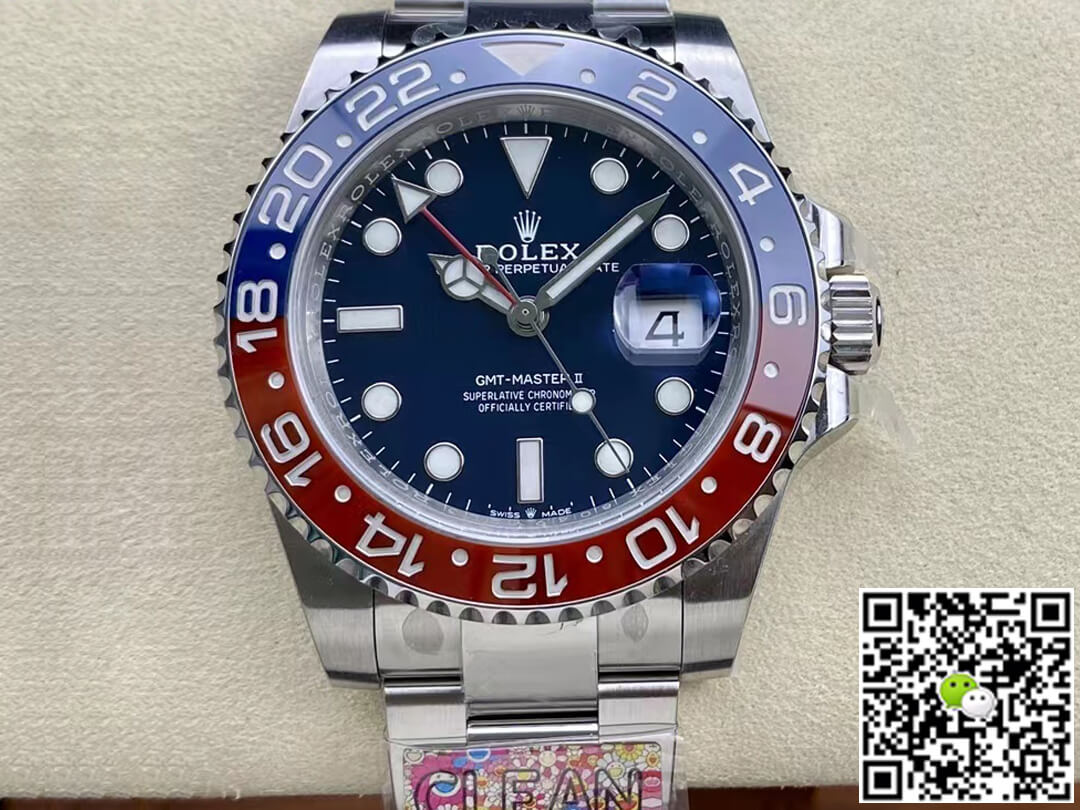 Replica R01ex GMT Master II M126719blro-0003 1:1 Best Edition Clean Factory Blue Dial
