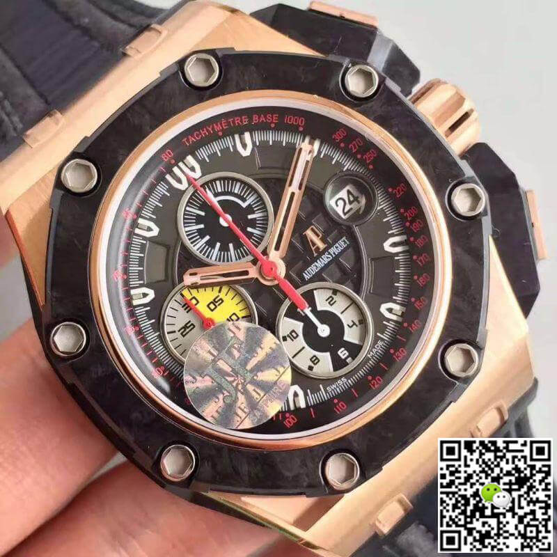 Replica Audemars P1g*et Royal Oak Offshore 26290RO.OO.A001VE.01 JF Factory 1:1 Best Edition Swiss ETA3126