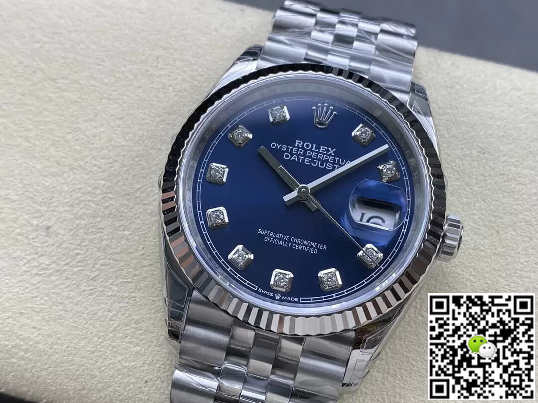Replica R01ex Datejust M126234-0037 36MM 1:1 Best Edition VS Factory D1am0nd Dial