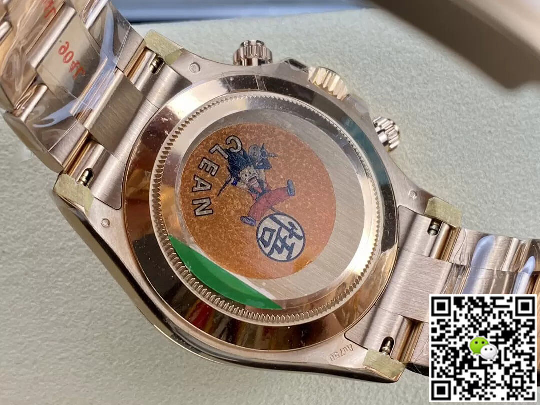 Replica R01ex Cosmograph Daytona M116505-0011 1:1 Best Edition Clean Factory Rose Gold