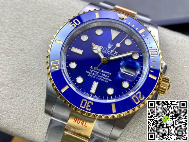 Replica R01ex Submariner M126613LB-0002 41MM 1:1 Best Edition VS Factory Blue Dial
