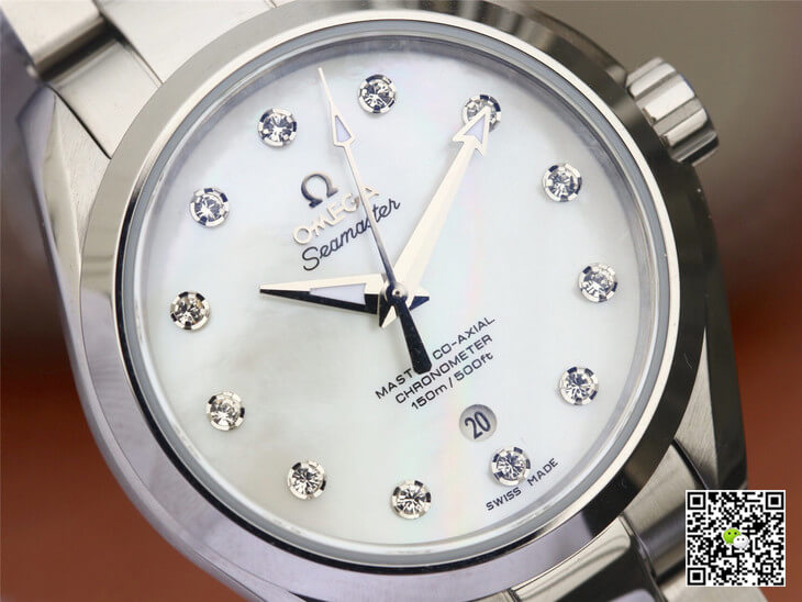 Replica 0me*ga Seamaster 231.10.34.20.55.002 Aqua Terra 150M 1:1 Best Edition 3S Factory White Dial