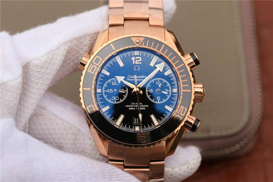 Replica 0me*ga Seamaster Ocean Universe Timing 232.63.46 1:1 Best Edition OM Factory Rose Gold