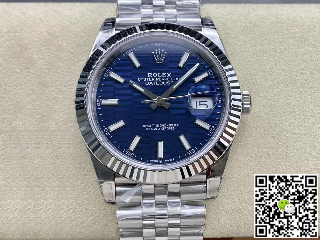 Replica R01ex Datejust M126334-0031 41MM 1:1 Best Edition VS Factory Blue Dial