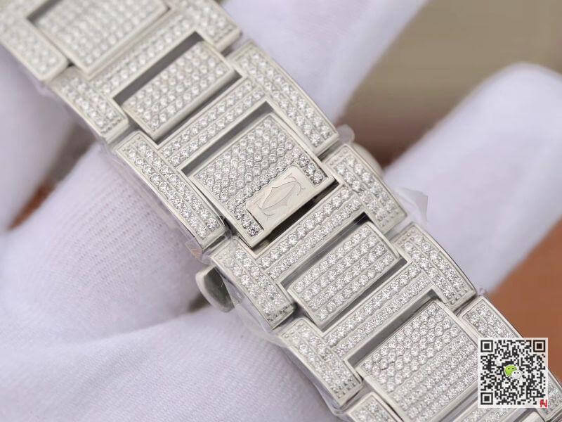 Replica Ballon Bleu De Ca*t1er WE9009Z3 42mm TW Factory 1:1 Best Edition Full D1am0nd Dial Swiss ETA2824