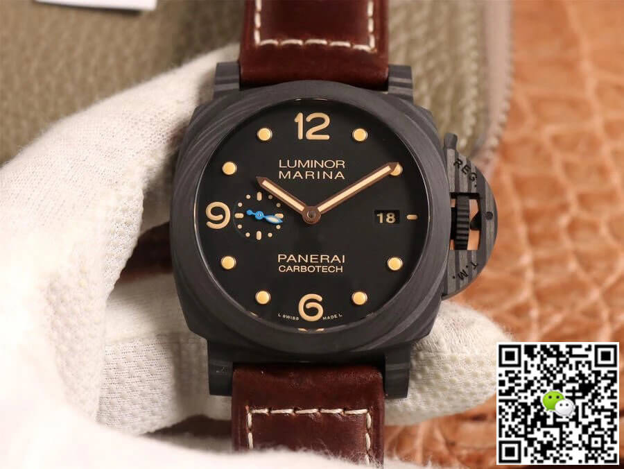 Pa*e*a1 Replica Luminor 1950 PAM00661 1:1 Best Edition VS Factory Black Dial