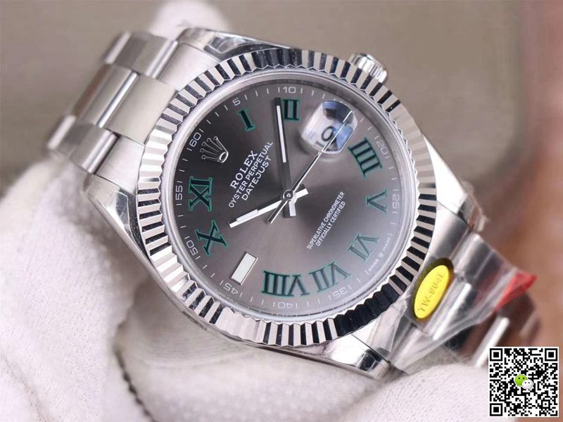 Replica R01ex Datejust M126334-0021 1:1 Best Edition TW Factory Gray Dial Swiss ETA3235