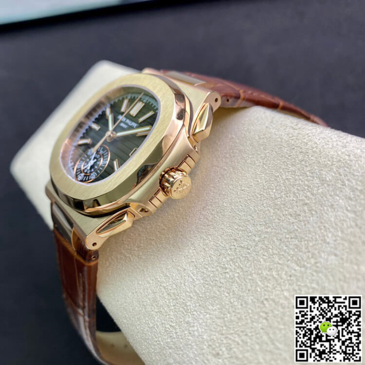 Replica Pat*k Phi1i*pe Nautilus 5980 1:1 Best Edition 3K Factory V2 Black Dial