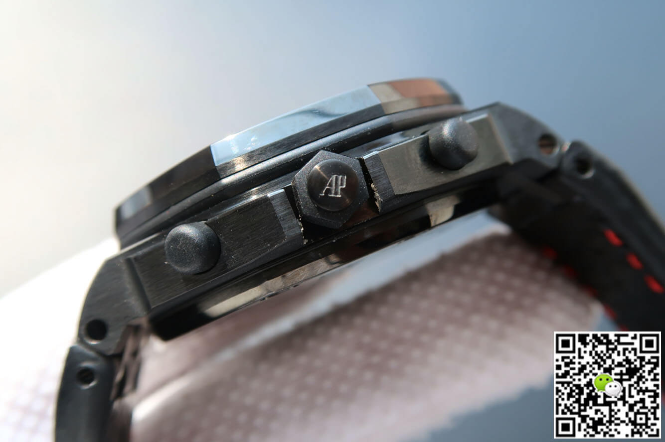 Replica Audemars P1g*et Royal Oak Offshore 26186SN.OO.D101CR.01 1:1 Best Edition JF Factory Black Dial