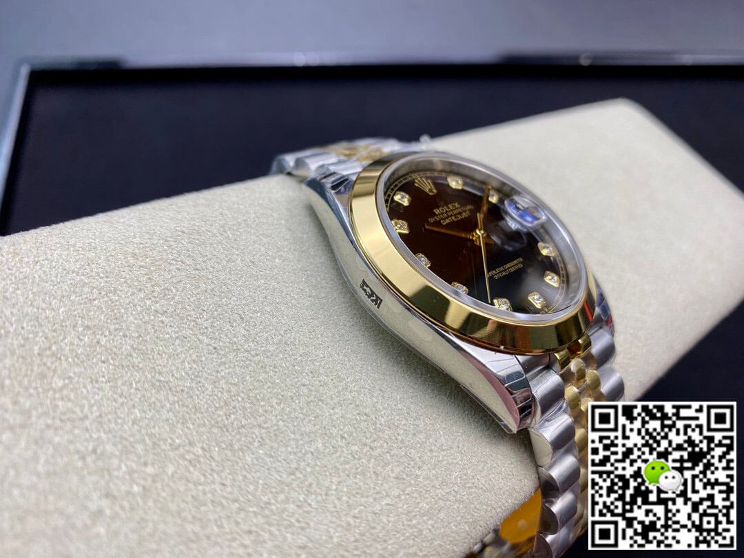 Replica R01ex Datejust M126303-0006 1:1 Best Edition EW Factory Black Dial