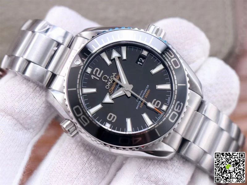 Replica 0me*ga Seamaster 215.30.40.20.01.001 Planet Ocean 600M 1:1 Best Edition VS Factory Black Dial Swiss ETA8800