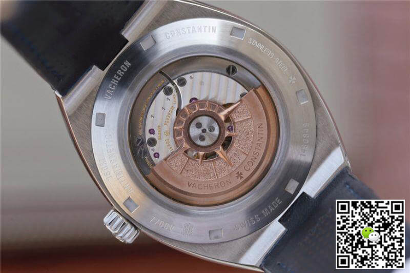 Vacheron C0nstan1n Replica Overseas 47040 JJ Factory 1:1 Best Edition Swiss ETA9015 Blue Dial