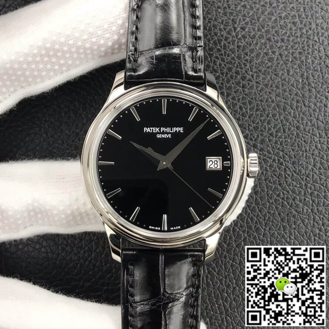 Replica Pat*k Phi1i*pe Calatrava 5227G-010 1:1 Best Edition 3K Factory Black Dial
