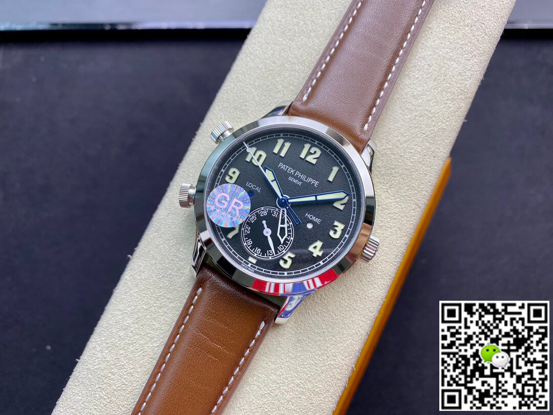 Replica Pat*k Phi1i*pe Calatrava 5524G-001 1:1 Best Edition GR Factory V2 Brown Strap